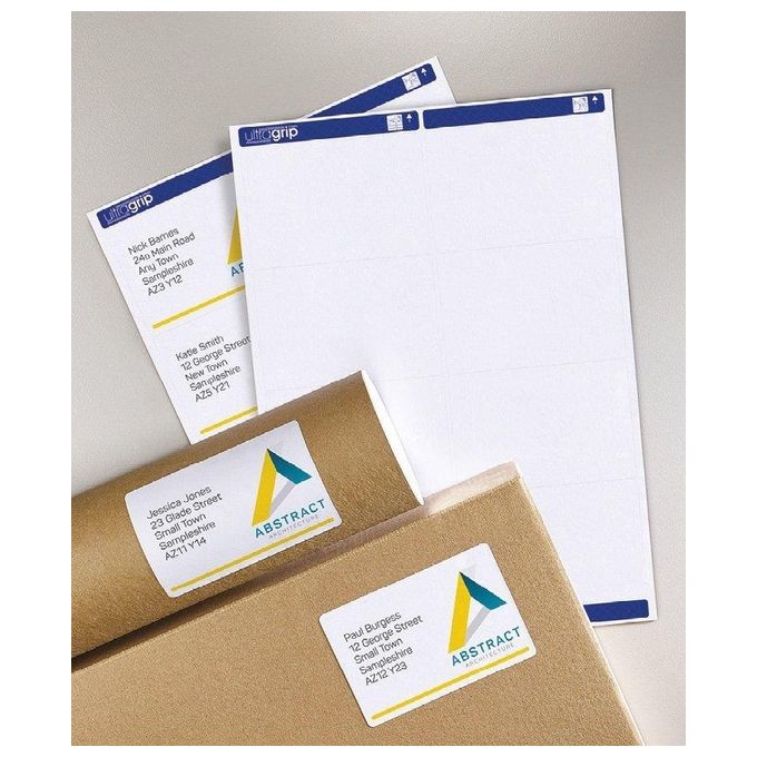 Avery Etichette per Indirizzi per Pacchi Stampanti Laser 99,1x57mm Bianco