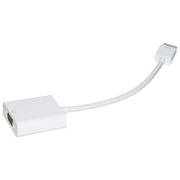 Link adattatore hdmi tipo a maschio a vga femmina con audio Bianco