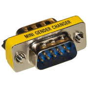Link mini adattatore 9 poli maschio-maschio gender changer