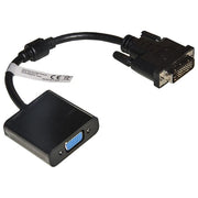 Link Adattatore Video Dvi-d 24+1 Maschio-Vga 15 Poli Femmina Nero