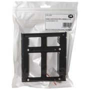 Link frame di montaggio per 2 hdd-ssd 2.5'' su alloggiamenti 3.5'' con viti