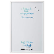 Bi-Office Lavagna Bianca Travel Magnetica 60x40cm