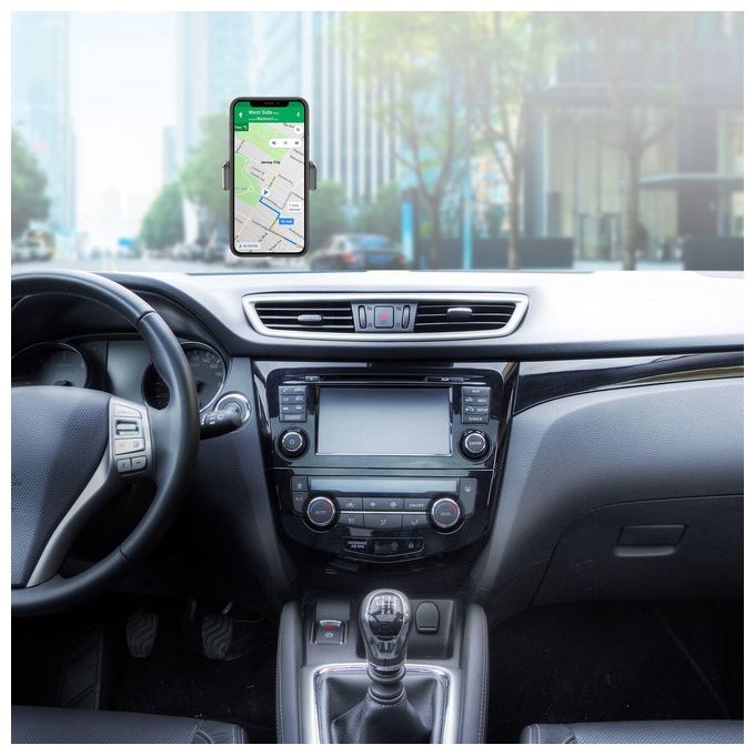 Celly Screen Dash Holder Ext per Smartphone fino a 6,5'' Nero
