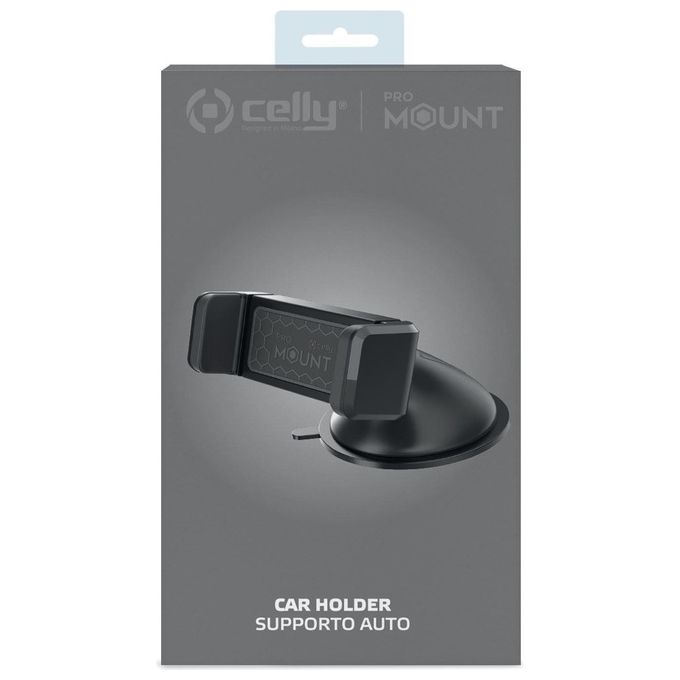 Celly Screen Dash Holder Nero
