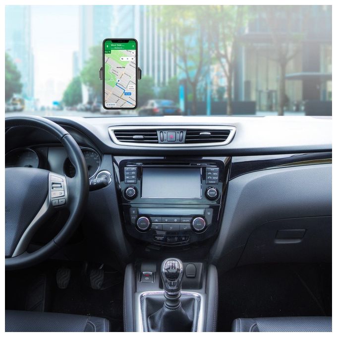 Celly Screen Dash Holder Nero