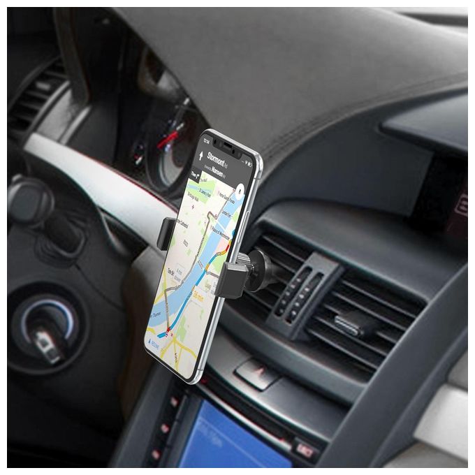 Celly Airvent Holder Supporto per Smartphone fino a 6,5'' Nero