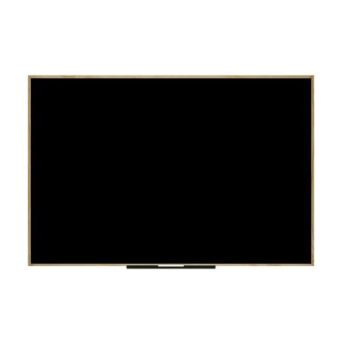 Bi-Office Lavagna Nera NewBasic Pino 88,5x58,5cm