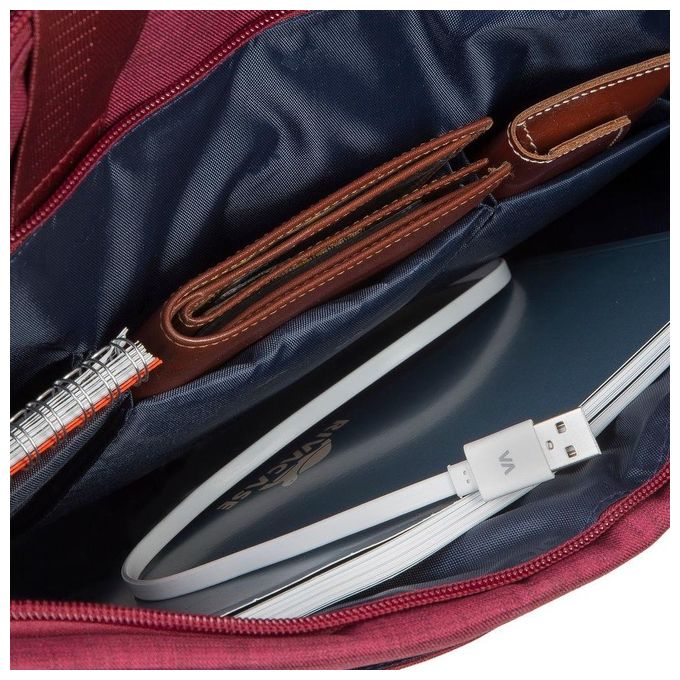 Rivacase Borsa Porta Notebook 15,6'' Rosso