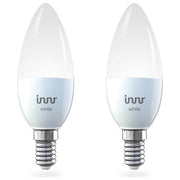Innr E14 Set di 2 Pezzi White Lampadina LED, Dimmerabile, compatibile con Philips Hue and Echo Plus (Hub Richiesto) RB 245-2
