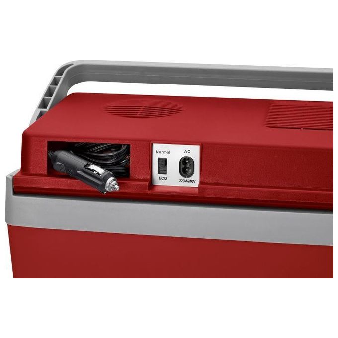 Clatronic KB3713 Frigorifero portatile 22 L raffreddamento termoelettrico 12V 230V (35.5x49.5x24 cm) colore Rosso