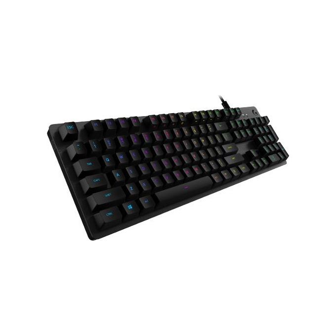 Logitech G G512 Tastiera Meccanica Gaming Cablata RGB Carbonio GX Brown Italiano