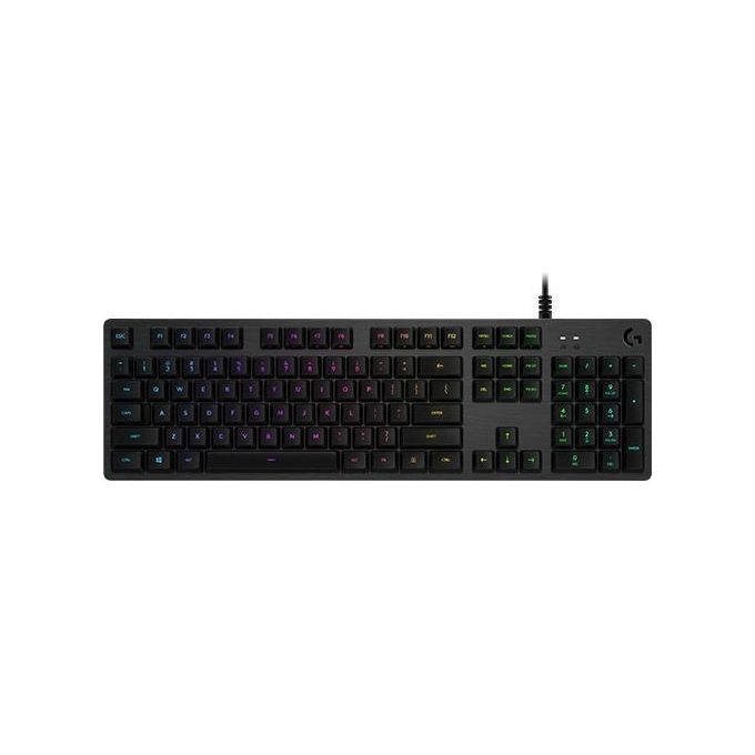 Logitech G G512 Tastiera Meccanica Gaming Cablata RGB Carbonio GX Brown Italiano