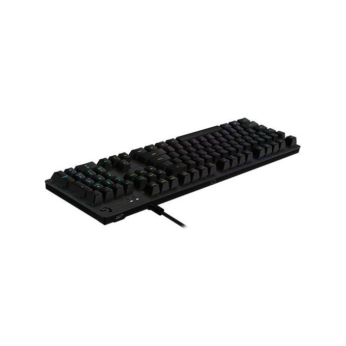 Logitech G G512 Tastiera Meccanica Gaming Cablata RGB Carbonio GX Brown Italiano