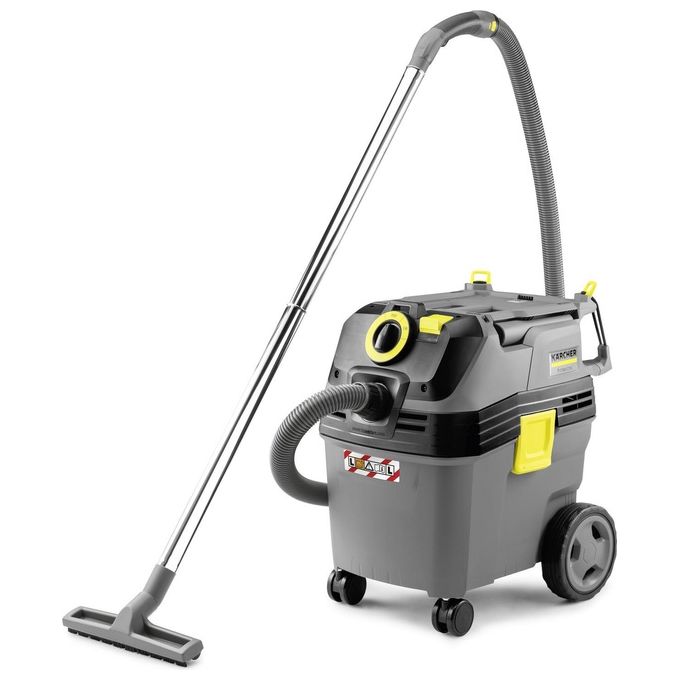 KÄRCHER 1.148-221.0 NT 30-1 Ap L Aspirapolvere a umido e secco Filtro plissettato 30 L 1380 W 70 dB colore Nero Grigio Giallo