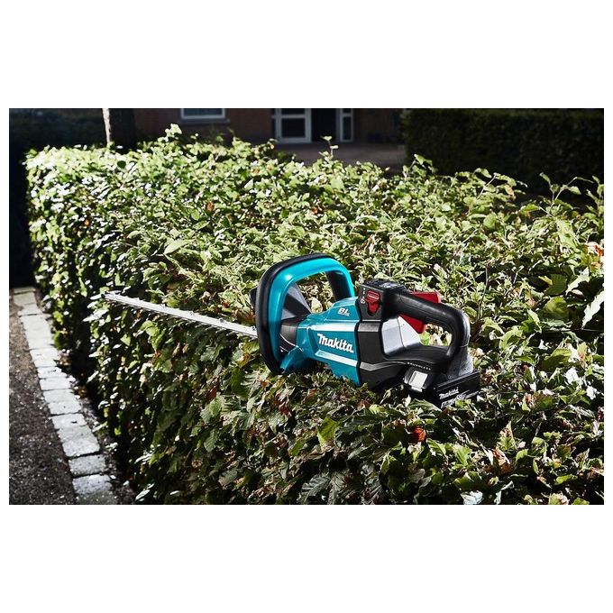 Makita DUH502Z Tagliasiepi a Batteria 18V Lama 50 cm Motore Brushless Impugnatura Regolabile su 5 Posizioni colore Nero