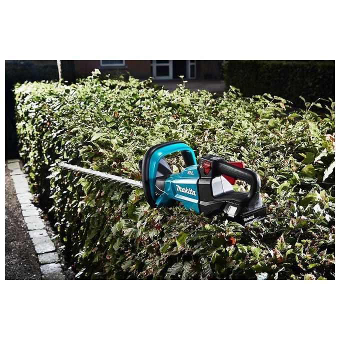 Makita DUH502Z Tagliasiepi a Batteria 18V Lama 50 cm Motore Brushless Impugnatura Regolabile su 5 Posizioni colore Nero