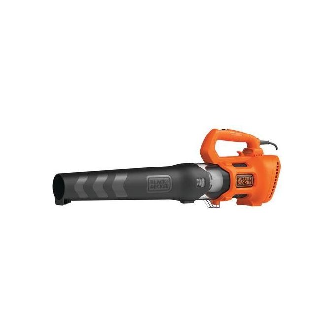 BLACK+DECKER Soffiatore a Filo 1850W Potente e Efficiente con Flusso d'Aria fino a 448 CFM per Rapida Pulizia di Foglie e Detriti