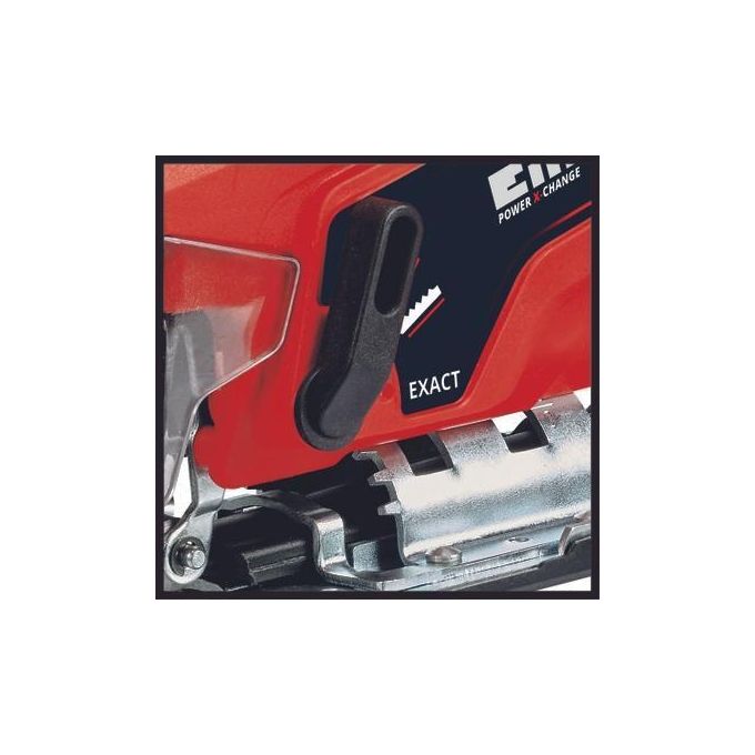 Einhell 4321228 TC-JS 18 Li Seghetto alternativo a batteria 18 V movimento pendolare attacco aspirazione batteria 2,5 Ah Power X-Change valigetta inclusa colore Nero