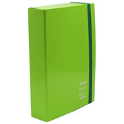 Brefiocart Cartella con Elastico Piatto Dorso 7cm A4 Verde Chiaro