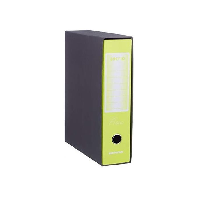 Brefiocart Confezione 12 regis. prot 8cm Giallo fluo