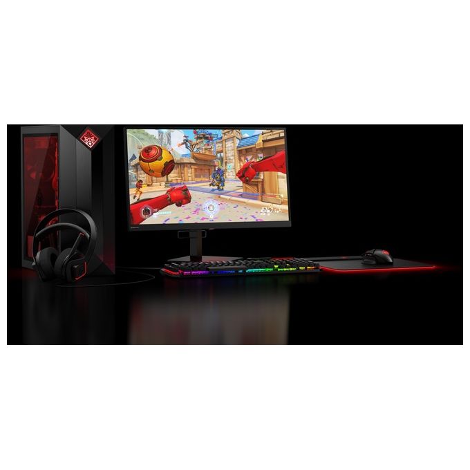 HP OMEN by Outpost Mousepad Mouse con Ricarica Qi Wireless Integrata e Indipendente