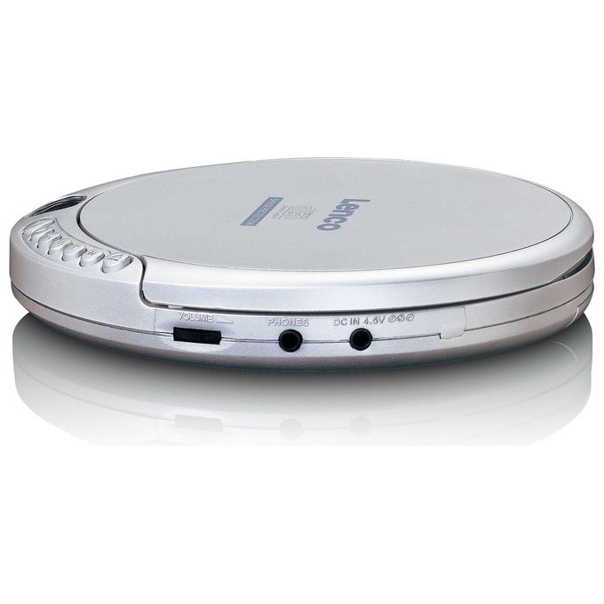 Lenco CD-201 Lettore Cd Portatile Argento