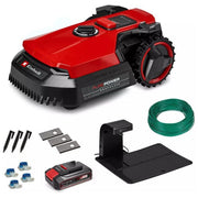 Einhell 3413935 FREELEXO 500 Robot tagliaerba a batteria con motore brushless e batteria Power X-Change 2,5 Ah 500 m² IPX5 Wi-Fi colore Nero