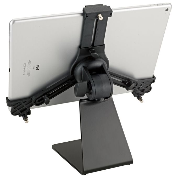 König and Meyer 19792.016.55 Supporto da Tavolo per Tablet Universale Regolabile 222-334 mm colore Nero