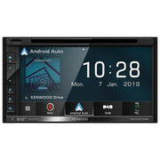 Kenwood DNX5190DSE3 Autoradio 2 DIN Navigatore 6.75'' TFT Touch Screen DAB+ Bluetooth 5.0 Apple CarPlay Android Auto 16 GB colore Nero