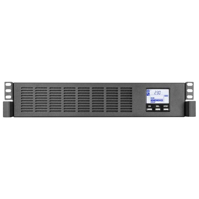 Riello SER1500 Sentinel Rack Gruppo di Continuita' Doppia Conversione Online 1500 VA 1350 W 8 Prese AC C13 C14 USB RS-232 2U colore Nero