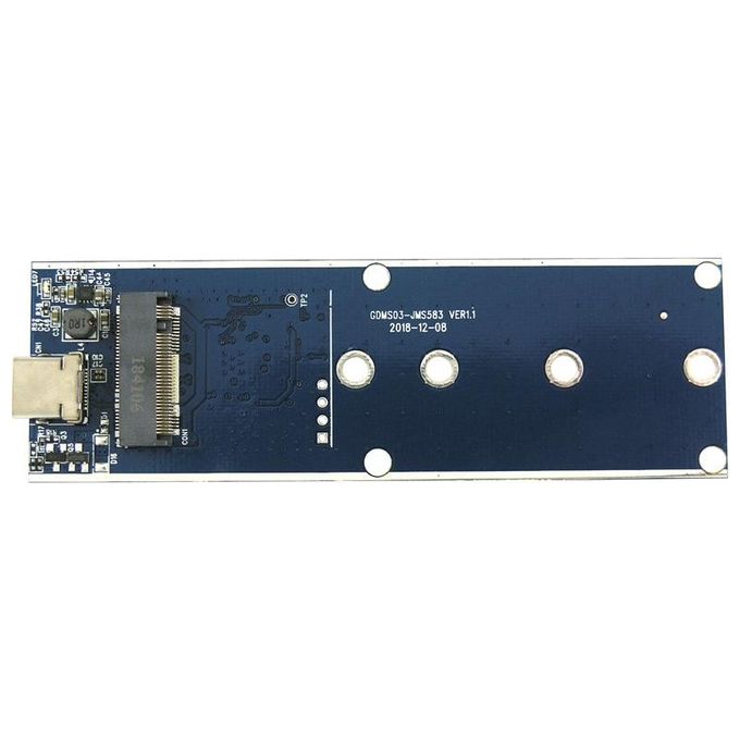 LC-Power LC-M2-C-NVME Contenitore di Unita' di Archiviazione M.2 Alloggiamento SSD Nero