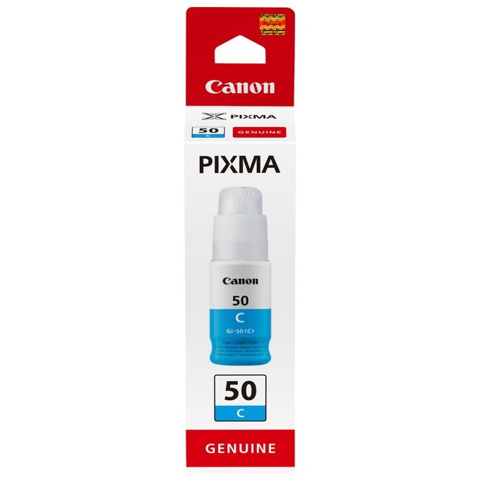Canon GI-50 Y Originale Inchiostro a Base di Pigmento Ciano