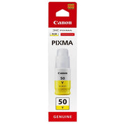 Canon GI-50 Y Originale Inchiostro a Base di Pigmento Giallo