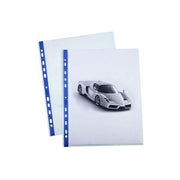 Favorit Confezione 25 Buste a Foratura Universale Tinta Pastel Formato Interno 22x30cm Azzurro