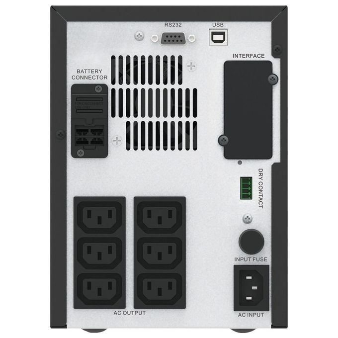 APC Easy UPS SMV Gruppo di Continuita' UPS a Linea Interattiva 1000VA 700W 6 Prese AC