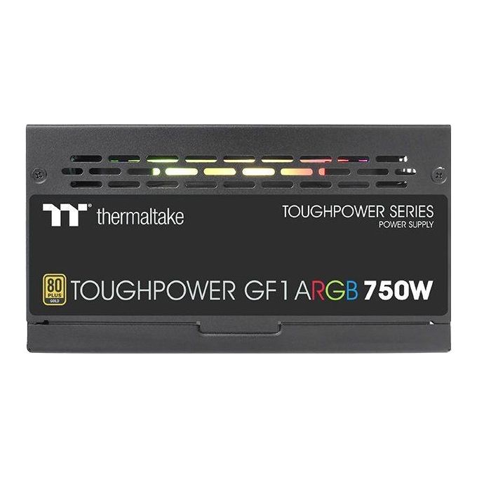 Thermaltake PS-TPD-0750F3FAGE-1 Toughpower GF1 Alimentatore 750W 80 PLUS Gold Modulare ARGB colore Nero