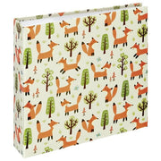 Hama 2700 Forest Fox Album Fotografico 100 Pagine 200 Foto 10x15 cm Inserimento Laterale Tasca CD colore Multicolore