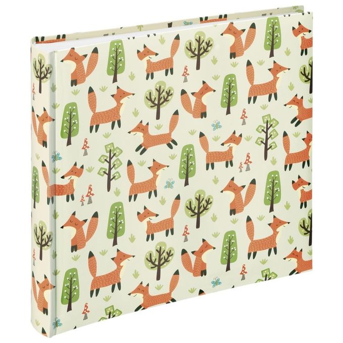 Hama Jumbo Forest Fox Album Fotografico e Portalistino 30x30cm 100 Pagine Bianche