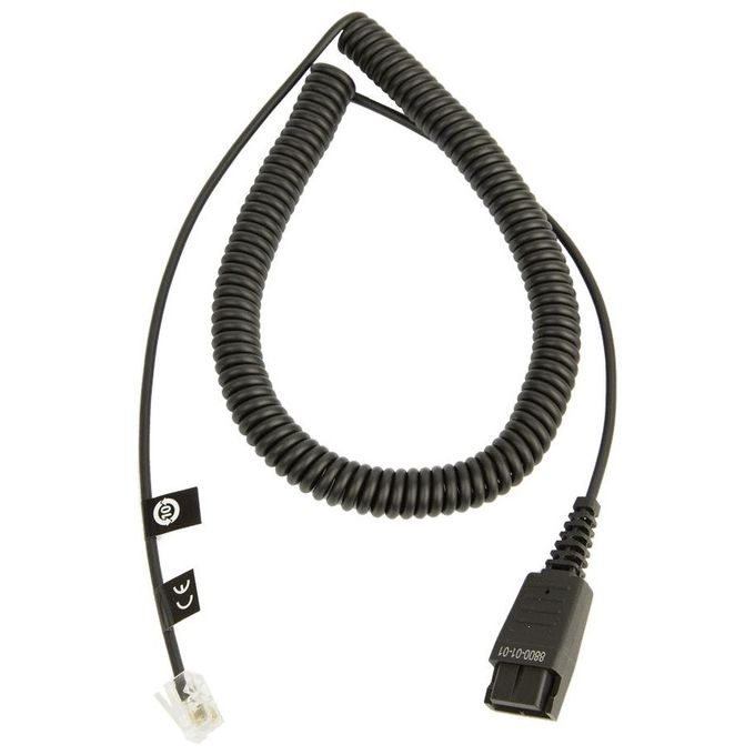 Jabra Cavo per cuffie disconnessione rapida RJ-11 (M) 2 m