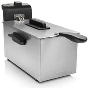Tristar FR-6946 Friggitrice 3 Litri Singolo Nero-Acciaio Inossidabile Indipendente 2000W
