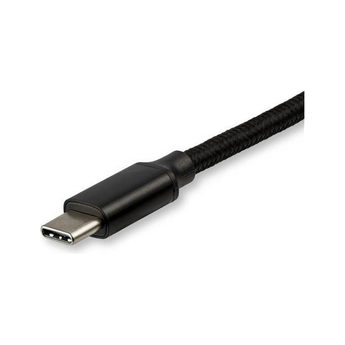 StarTech.com SM21BMU31CI3 Involucro SSD M.2 SATA USB 3.2 Gen 2 USB-C Cavo Integrato colore Nero