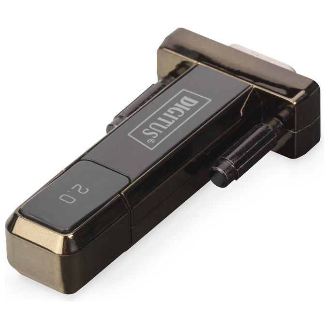 Digitus Adattatore Usb 2.0 a Seriale con Cavo 80cm