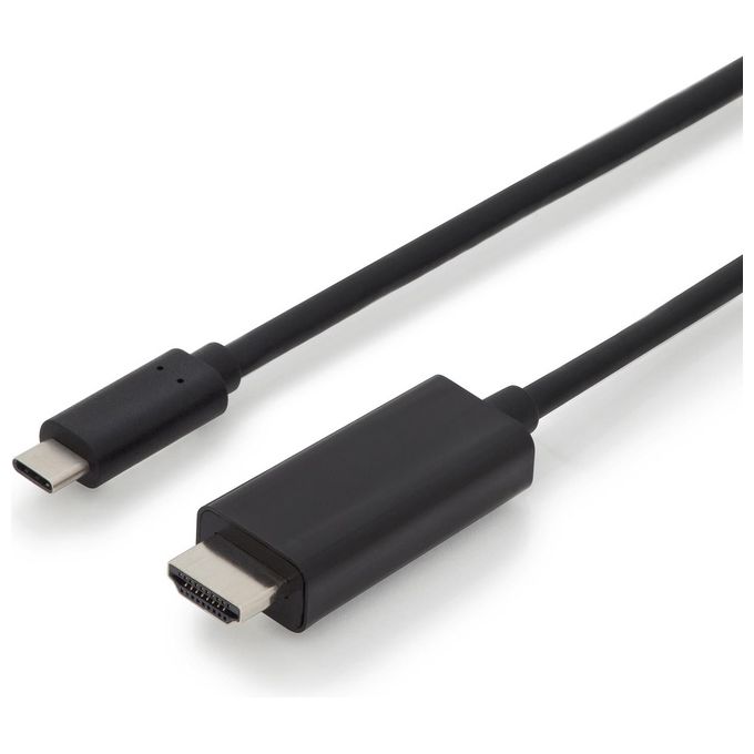 Digitus cavo usb tipo-c - hdmi a m-m, 5.0m, 4k-60hz, 18gb