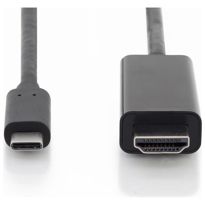 Digitus cavo usb tipo-c - hdmi a m-m, 5.0m, 4k-60hz, 18gb