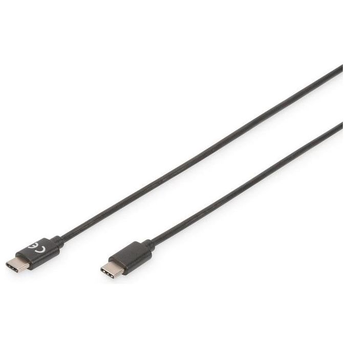 Digitus cavi usb 2.0 tipo c maschio-maschio ricarica 3a mt 1