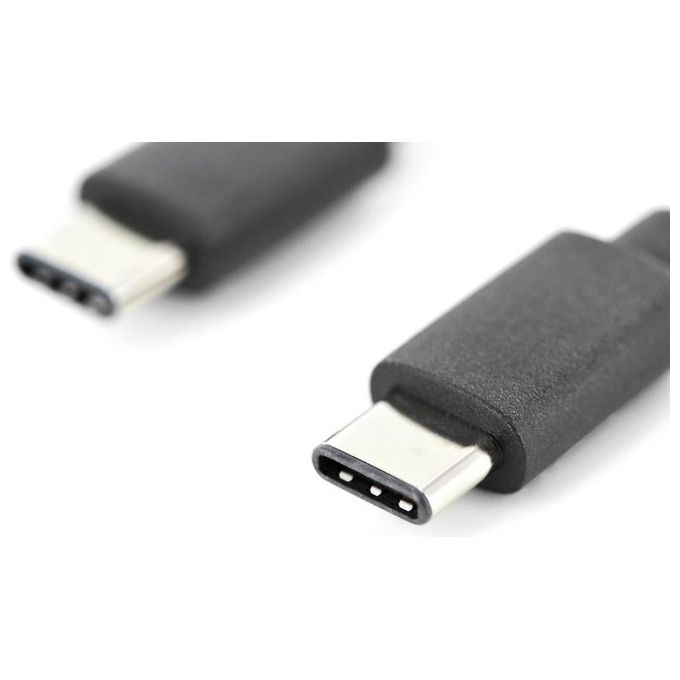 Digitus cavi usb 2.0 tipo c maschio-maschio ricarica 3a mt 1