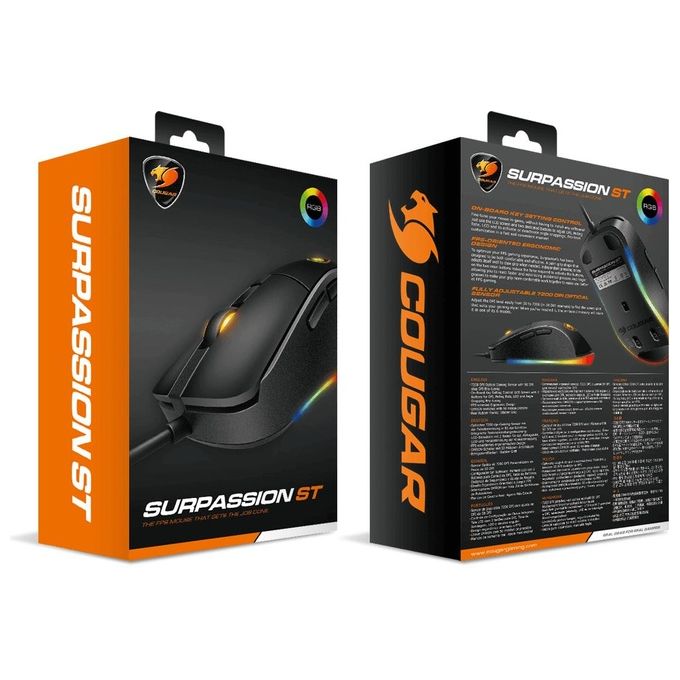 MOUSE GAMING WIRED SURPASSION ST OPTICAL USB - COUGAR