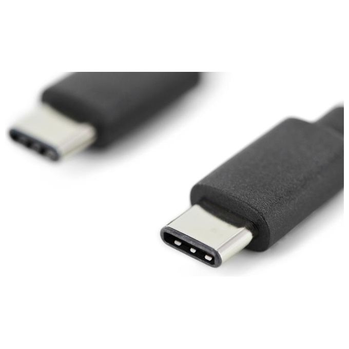 Digitus confezione 3 cavo usb 2.0 tipo-c a micro usb b m-m 1.0 mt 3a nero