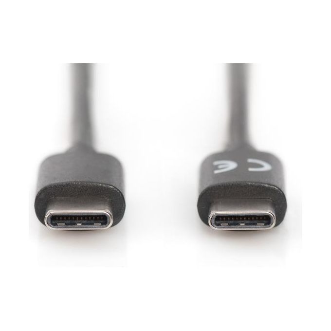 Digitus confezione 3 cavo usb 2.0 tipo-c a micro usb b m-m 1.0 mt 3a nero