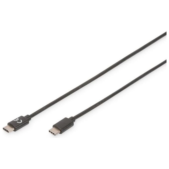 Digitus confezione 3 cavo usb 2.0 tipo-c a micro usb b m-m 1.0 mt 3a nero